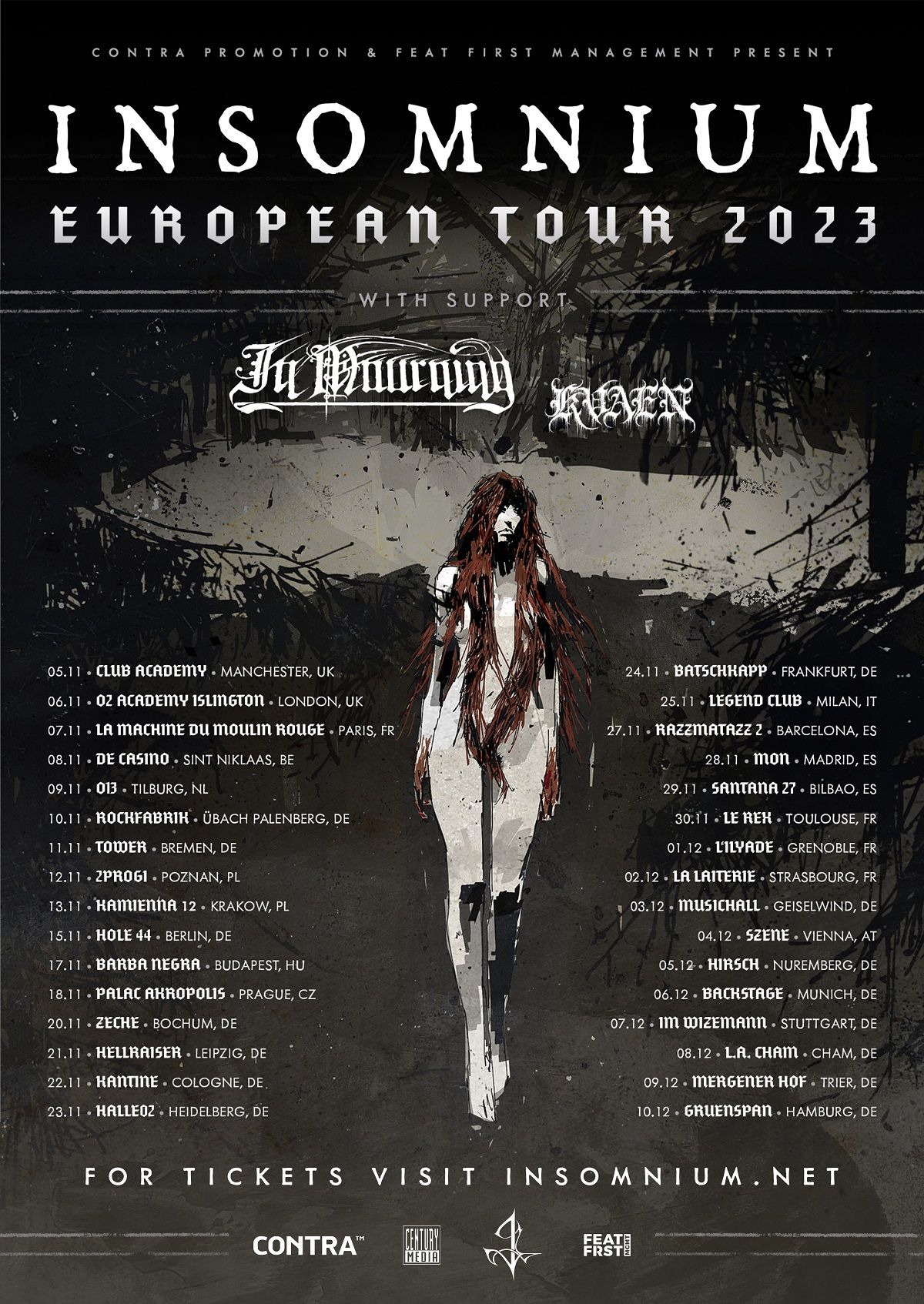 bands european tour 2023